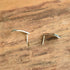 Zuni Inlay Teardrop Shaped Earrings